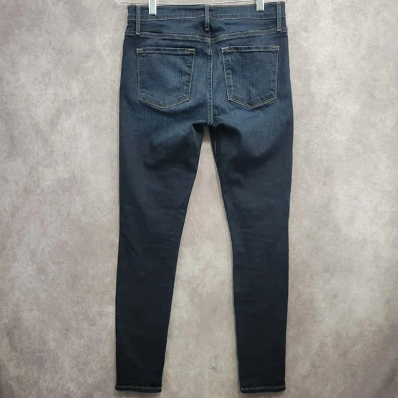 Frame Le Skinny de Jeanne in Wellington Wash Size 28 - Picture 8 of 14